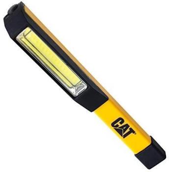 Caterpillar Linterna Dual CT1000 - Lámpara de inspección, 150 lm, color Negro y Amarillo, material Acrilonitrilo butadieno estireno (ABS), dimensiones 14 mm x 31,8