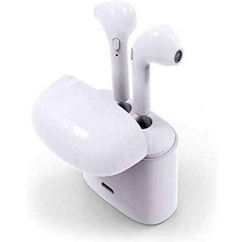 Auriculares Bluetooth con Microfono 600 mAh Blanco