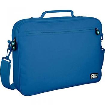 Bandolera Escolar Unisex Azul Bits & Bobs 38x28x6 cm
