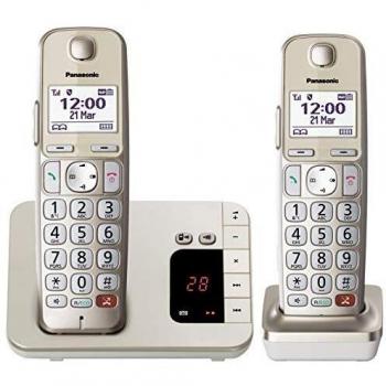Panasonic KX-TGE262GN Teléfono DECT Champán
