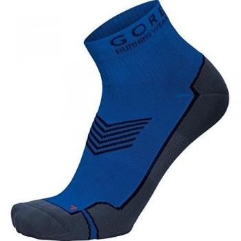 Gore Running Wear Essential - Calcetines unisex, color azul, talla 35-37