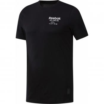 Reebok GS Training Supply tee Camiseta, Hombre, Negro, S