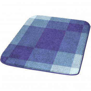 Alfombra de ba&ntilde;o Meusch Mix 70x120 cm azul marino