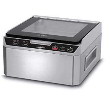 Caso VacuChef 40 Chamber Vacuum Sealer - 280W Power, Stainless Steel, 3L Capacity, Adjustable Vacuum and Seal Time, Dual Sealing