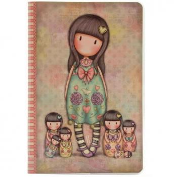 Gorjuss by santoro, Seven Sisters - Libreta A5 con Tapa PVC