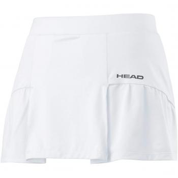 Head Club Basic Skort Falda Deportivas, Mujer, White, XL