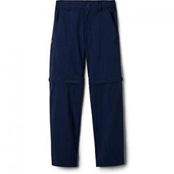 Columbia Silver Ridge IV Pantalón De Senderismo Convertible, Unisex niños, Azul