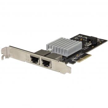 StarTech.com Dual Port 10G PCIe Network Adapter Card with Intel X550 Chip