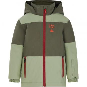 Chaqueta de esquí para niño Protest Patrice Verde Marl 92 cm
