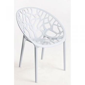 Silla Nido - Silla de Jardín Confort y Versatilidad - Color Blanco
