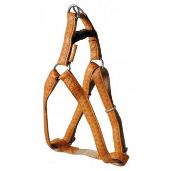 Arnés Mac Leather Marrón XL 25mm x 60-100cm para Perros