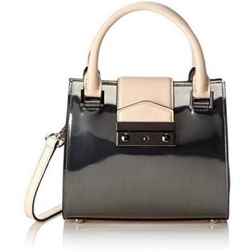 SebastianMINIJACKIE SPGR+VANA - Bolsa de Asa Superior Mujer
, color Plateado, talla 30x20x18 cm