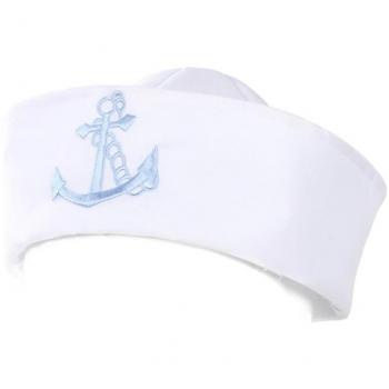 Gorra Marine blanco con ancla