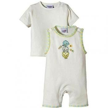 Julius Hüpeden 303070 - Mono para niños, color ecru 110103, talla XL