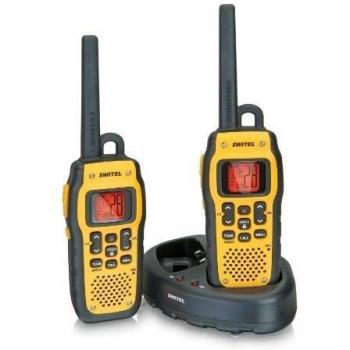 Switel wtf-800 Set 2 Walkie-Talkies impermeables 10 km recarga