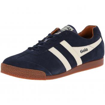 Gola Harrier Suede Sneakers - Casual Trainers in Navy