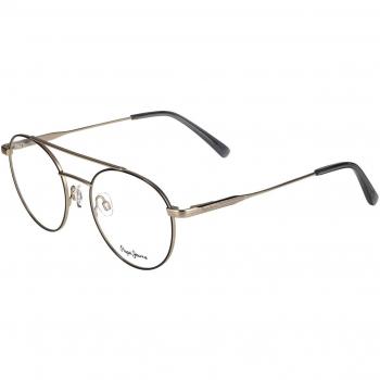 Pepe Jeans PJ1412 407 Men's Eyeglasses Gold Size 52 - Blue Light Block Available