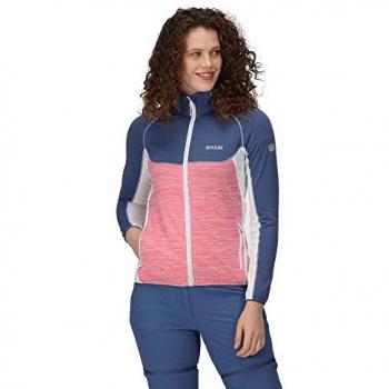 Regatta Women's Hepley Full Zip Fleece Jacket, Fruit Dove Dusty Denim, Size: 20 - Sale