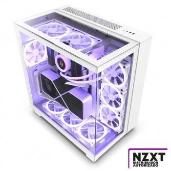 NZXT H9 Elite White RGB Dual-Chamber ATX Mid-Tower Case