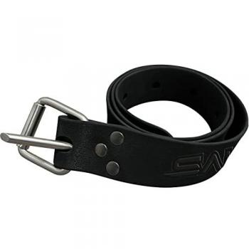 Cinturón Marseillese Salvimar con goma superelástica, color negro, tamaño 130 cm, unisex adulto