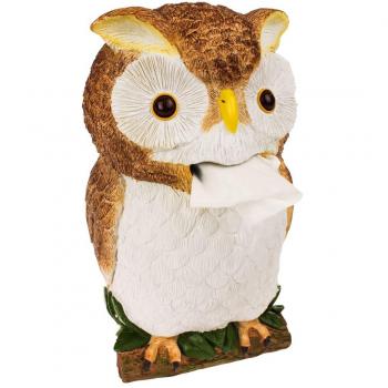 Rotary Hero Owl Tissue Holder