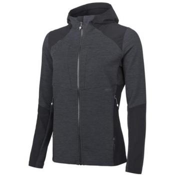 Chaqueta Interior de Mujer Ternua Tilek con Capucha - Felpa en Pile, Resistente al Agua y Rápido Secado, Reciclada, Color Gris, Talla XL