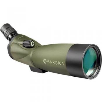 BARSKA Unisex's AD11284 Blackhawk 20-60x60 Waterproof Spotting Scope with Tripod & Cases for Birding, Target Shooting, Sports, etc, Green, 20-60x60mm