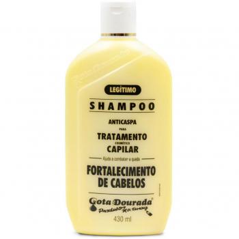 Champú Fortalecimiento Anticaspa y Anticaída 430ml - Gota Dourada