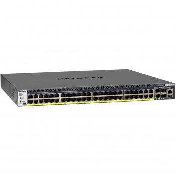 NETGEAR M4300-52G-PoE+ 48x1G PoE+ 2x10GBASE-T 2xSFP+ Stackable Switch 1,000W PSU