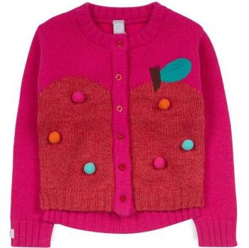 Chaqueta de bebé niña tricot fucsia Tuc Tuc Besties