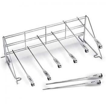 Sistema de Cocción Vertical Weber Elevations con 8 Espetos de Acero Inoxidable