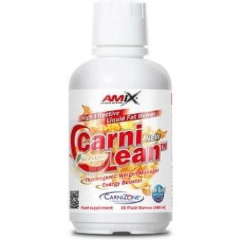 AMIX Carnilean - Suplemento de L-Carnitina líquida - 480 ml - Ayuda a metabolizar las grasas - Sabor a elegir - Mejora la energía - Promueve la salud metabólica