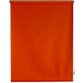Blindecor Draco - Estor Enrollable Opaco, 120 x 230 cm, Naranja