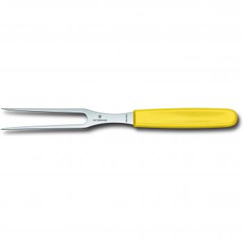 Victorinox Fleisch und Bratengabel Blister Tenedor TRINCHAR, Amarillo BLIST 5.2106.15L8B