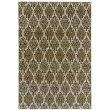 Alfombra Essenza Nature Urbana Hojas Beige Tonos sobre Tonos 200x290 cm