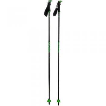 ATOMIC Redster X CarbonS QS 1 Par de Bastones de esquí de competición, Aleación de Carbono, Unisex, Gris/Verde, 110 cm