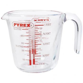 Pyrex Jarra Medidora de Vidrio Iconics, 16.5x11.9x12 cm