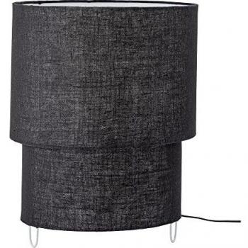 Lámpara de Mesa Zalt Bloomingville - Diseño Danés en Lino Negro