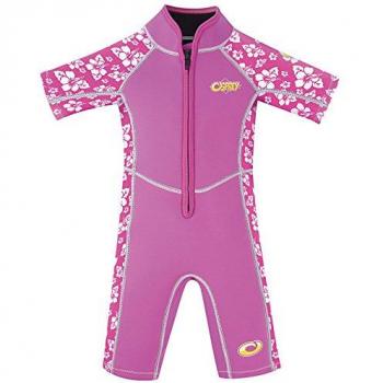 Osprey Kid 's habiscus Verano Traje de neopreno, color rosa 1 año