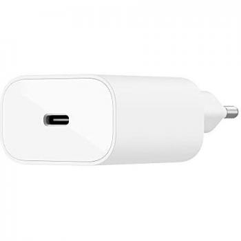 Belkin cargador de pared boostcharge de 25 w con pps usbc power delivery carga rapida para iphone telefonos de samsung galaxy tab y ipad entre otros