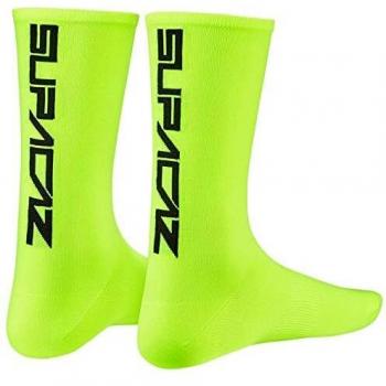 Supacaz Neon Amarillo y Negro S/M