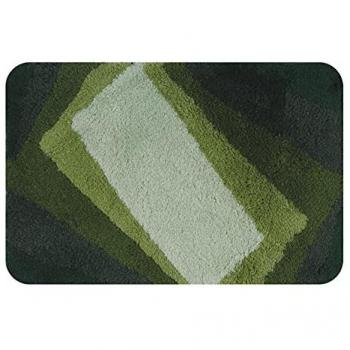 Alfombra de Baño Antideslizante Lavable a Máquina Spirella Kali Verde 50x70 cm