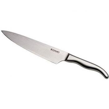 Cuchillo del chef Le Creuset con mango de acero inoxidable