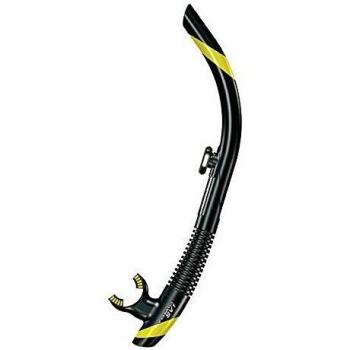 Atomic SV1 Flex Scuba Diving Snorkel - Black/Yellow