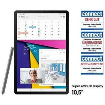 Samsung Galaxy Tab S6 WiFi 128GB, Tablet-PC Grey, Android 9.0