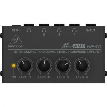 Behringer Microamp HA400 4-Channel Headphone Amplifier