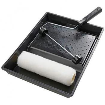 Harris Essentials - Juego de rodillos de pintura para paredes y techos de 9 pulgadas | El kit incluye