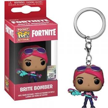 Fortnite - Funko Llavero con Anilla Brite Bomber Pocket Pop! 4cm