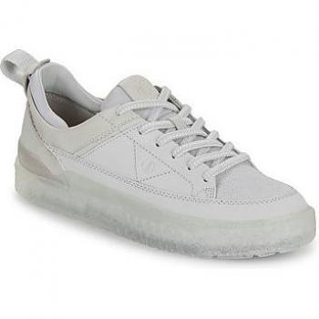 Clarks Somerset Lace Off White Nubuck Men's Low Top Sneakers