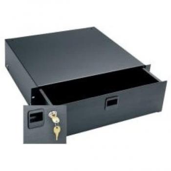 Middle Atlantic D3LK Black Rack Drawer Unit, Server Cabinet Accessory